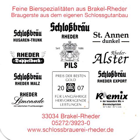 brakel hx-nw rheder rheder 4b (quad180-preis der 2007-schwarzrot)